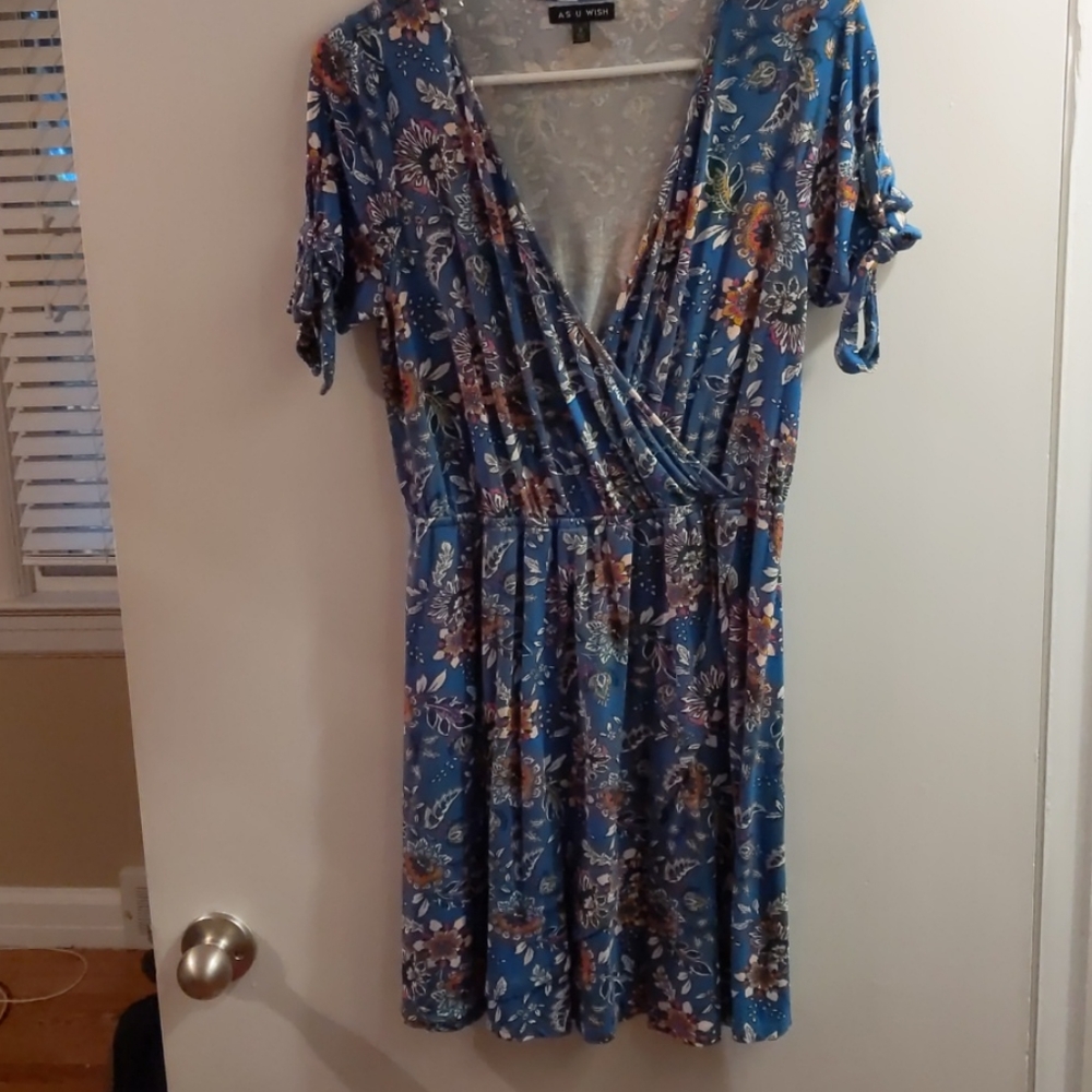 As U Wish Plunge Dress